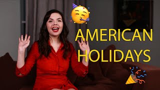 Most celebrated American holidays [upl. by Meredeth21]