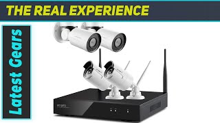 XMARTO 10CH HD PTZ Security Camera System Wireless OutdoorIndoor DualWiFi 4K NVR with 4X [upl. by Nadda141]