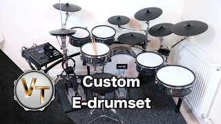 My Custom Electronic Drum Set [upl. by Eislek]