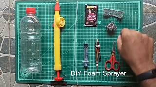 DIY Foam Sprayer  Snow Foam  Foam Wash  Bikes Cars [upl. by Ecital]