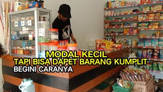 CARA MENGATUR PEMBELANJAAN AWAL BUKA USAHA WARUNG SEMBAKO DENGAN MODAL KECIL  IDE USAHA 2023 [upl. by Carpio]