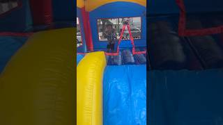 Dad Gets Mad Daughter Doesn’t Want To Leave Bounce House 😡😡 [upl. by Iknarf930]