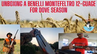 Unboxing a Benelli Montefeltro Silver for Opening day of Dove season in Colorado [upl. by Sinylg]