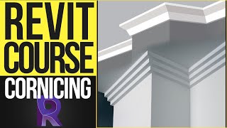 Ceiling Floor and Wall Trim in Revit – CorniceSkirting Tutorial  Intermediate Revit Course 11 [upl. by Alaet]