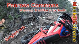 Penrose Commons OHV Area  Warmup Trail North to South Singletrack [upl. by Asiaj]