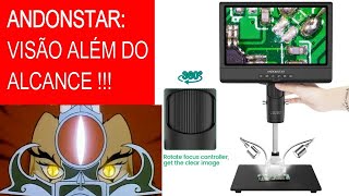 Microscópio Eletrônico Andonstar AD209 surpreendente [upl. by Annawot]