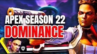 22K LOBA MAIN DOMINATES APEX SEASON 22  Apex Legends Season 22 [upl. by Anawyt336]