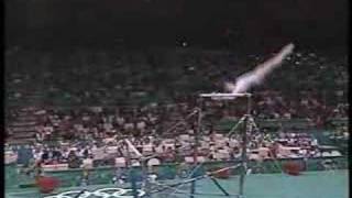 Simona Amanar  1996 Olympics EF  Uneven Bars [upl. by Emmye462]