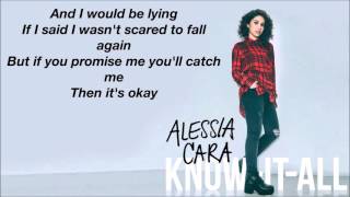 Im Yours  Alessia Cara LYRICS [upl. by Rtoip]