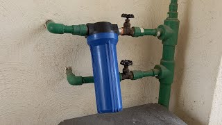 Como instalar un filtro para agua [upl. by Eikcim]