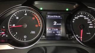 Audi A5 Sportback 20TDI 170hp acceleration [upl. by Lucchesi]