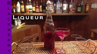 How To Make Homemade Blackberry Liqueur  Blackberry Liqueur Recipe  Epic Guys Bartending [upl. by Kciredec934]