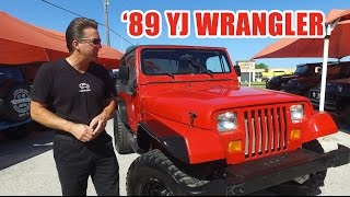 89 Jeep YJ Wrangler For Sale [upl. by Lyman916]