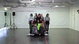 LOONA  Butterfly dance practice mirrored [upl. by Monney]