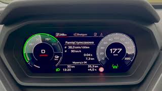 2023 Audi Q4 Sportback 50 etron top speed acceleration [upl. by Malaspina]