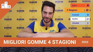 Migliori gomme 4 stagioni 2022 [upl. by Lubba]