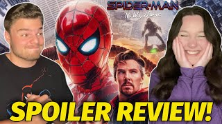 SpiderMan No Way Home SPOILER REVIEW [upl. by Seravart]