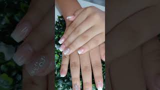 Uñas elegantes shortsviral nails [upl. by Enoek565]