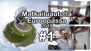 Matkailuautolla Euroopassa 1  Matkalle vauvan kanssa [upl. by Thurmond]