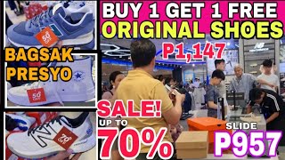 LEGIT SHOES na BAGSAK PRESYOSALE up to 70 AT MAY BUY 1 GET 1 FREECONVERSE new BALANCE NIKE ADIDAS [upl. by Atworth611]