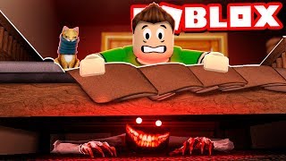 CUIDADO con el MONSTRUO DEBAJO de la CAMA en ROBLOX   Roblox Camping 11 [upl. by Carpio]