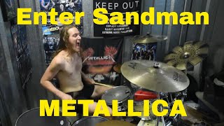 Enter Sandman  Metallica  Drum cover [upl. by Acalia]