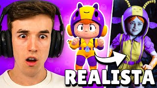 ASI SERIAN LOS BRAWLERS EN LA VIDA REAL  BRAWL STARS [upl. by Atrebor]