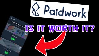 Paidwork App Review Is It Worth It [upl. by Areht747]