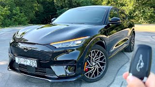 Ford MUSTANG MachE 2023  FULL indepth REVIEW exterior interior SYNC4 GT version [upl. by Woolcott]