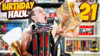 21st Birthday Manga Haul [upl. by Galliett]