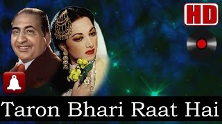 Taron Bhari Raat Hai HDDolby Digital  Mohd Rafi amp Suraiya  Kajal 1948  Music Gulam Mohammed [upl. by Assirrac]