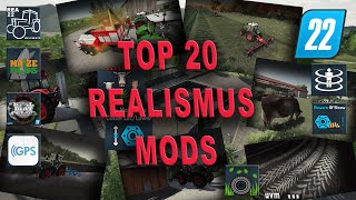 LS22  Die 20 besten REALISMUS MODs  November 2022 [upl. by Sissy]