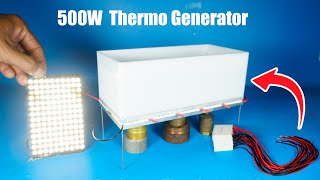 DIY a big power of Thermo generator [upl. by Nnaul511]