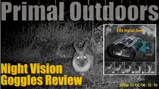 Wishbety Night Vision Goggles Review [upl. by Ocirderf160]