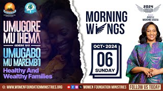 Umugore Mu Ihema Umugabo mu Marembo 2024 Day 6  Morning Wings Service  Apostle Mignonne Kabera [upl. by Forcier]