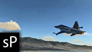 DCS F5E Tiger II AKA Mig 28  First Online Flight [upl. by Annoyik]