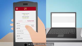 View your credit card transactions in realtime  CIBC [upl. by Susy486]