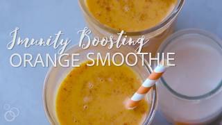 IMMUNITY BOOSTING PROBIOTIC POWER SMOOTHIE [upl. by Alihet64]