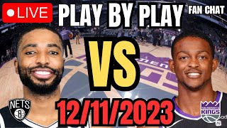 Brooklyn Nets vs Sacramento Kings Live Play by Play [upl. by Walt]