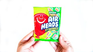 Airheads Xtremes Rainbow Berry Bites Review [upl. by Helaine]