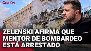 Ucrania anunció arresto de quotcoordinadorquot del bombardeo ruso contra restaurante [upl. by Ycniuqal]