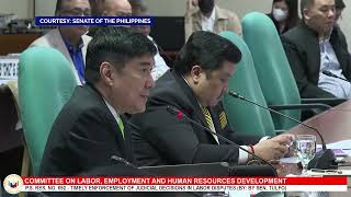 Tulfo scoffs at DMCIs Consunji for sleeping at hearing [upl. by Jenkins168]