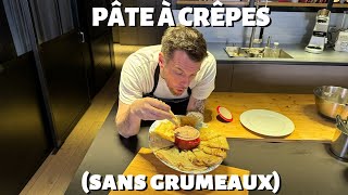 RECETTE DE NORBERT  PÂTE À CRÊPES SANS GRUMEAUX [upl. by Feldt501]