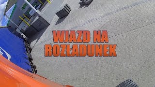 Praca na firance 35 Wjazd na rozładunek  KrychuTIR™ [upl. by Anilef34]