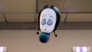 The Addams Family 2 Clip  Baby Wednesday Flashback  Animation Society [upl. by Norrv]