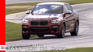 2019 BMW X4 M40d Performance Drive [upl. by Cumine]