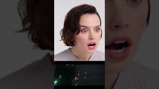 Daisy Ridley REACTION To Seeing Luke Skywalker On The Mandalorian Season 2 Episode 8 [upl. by Konstantin]