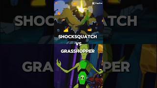 Ben 10 Shocksquatch vs Grasshopper [upl. by Luba]