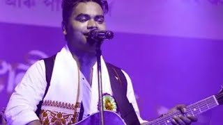 prandeep stege program in Assamese song juddha hobo moramore [upl. by Anauqed]