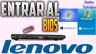 COMO ENTRAR AL BIOS EN WINDOWS 10 LENOVO FACILMENTE [upl. by Anyar300]